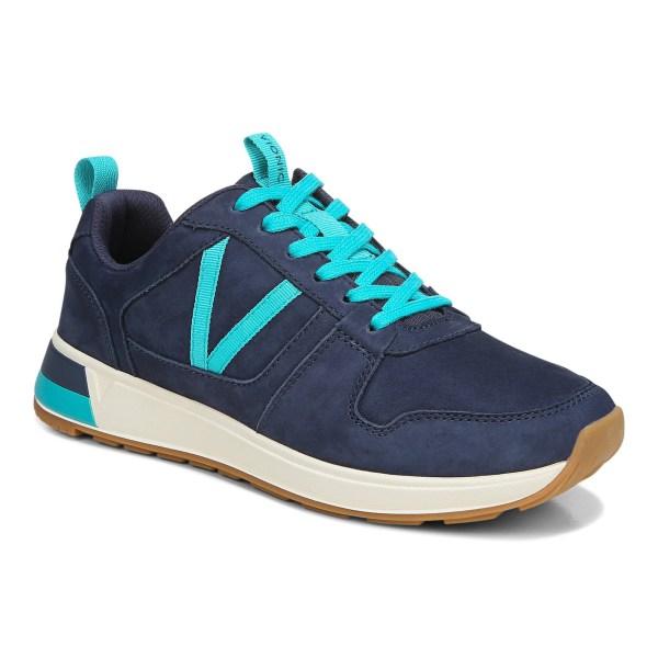 Vionic Trainers Ireland - Rechelle Sneaker Navy - Womens Shoes On Sale | OKUXI-6387